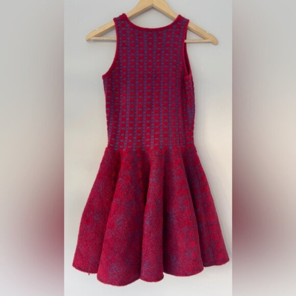 size S Kate Jacquard Knitted Dress - Picture 3 of 11